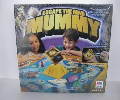 Escape the Mad Mummy (2004) (SEALED) - Board Game